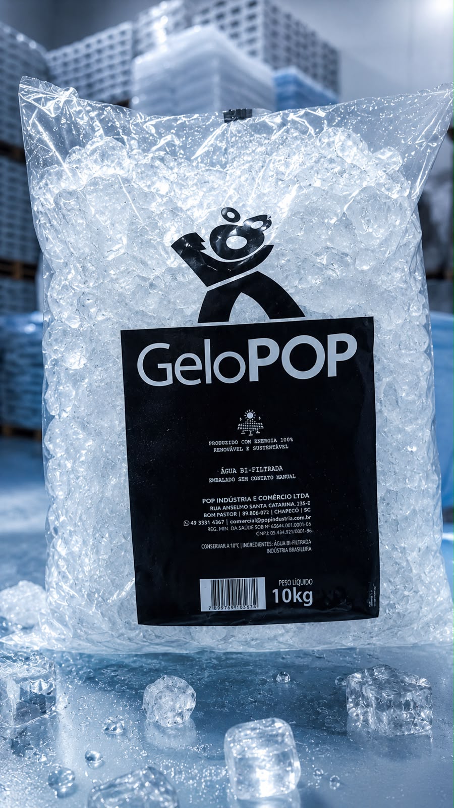 GeloPOP Tubos ou Escamas · 10kg